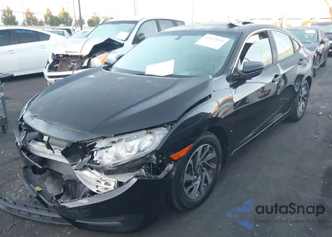 2016 Honda Civic Ex из США, поврежденный, VIN 19XFC2F79GE216674